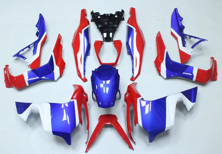 2018-2021 Honda ADV150 Red Blue White Fairing Kit