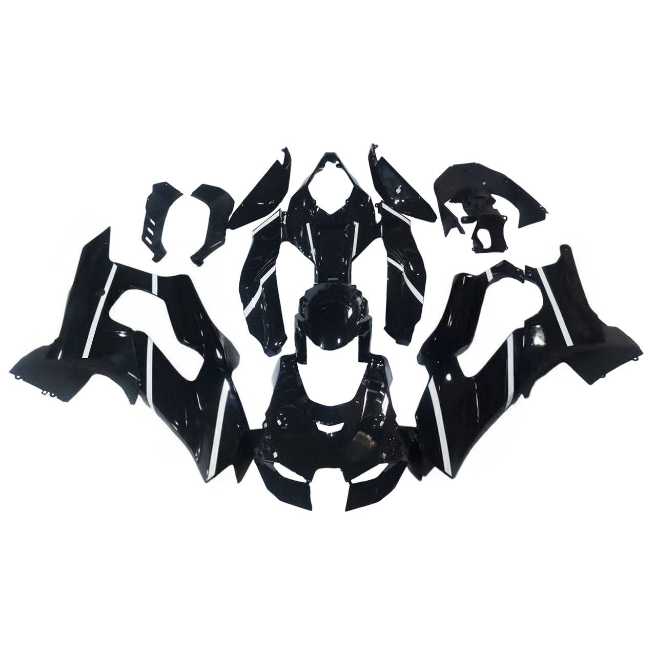 2021-2025 Kawasaki ZX 10RR ZX 10R Black Gold Fairing Kit