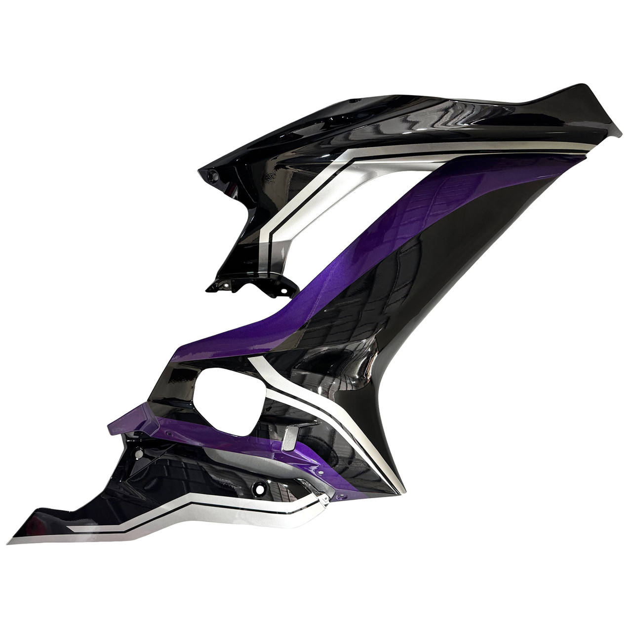 2017-2023 Yamaha YZF R6 Black Purple Fairing Kit