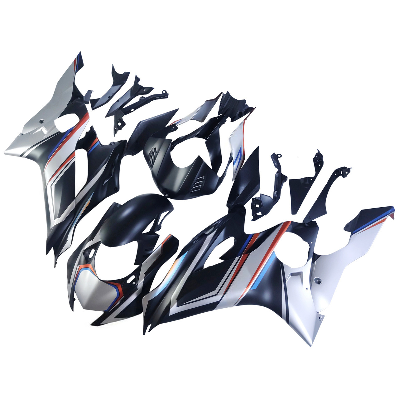 2017-2023 Yamaha YZF R6 Grey Black Blue Orange Fairing Kit