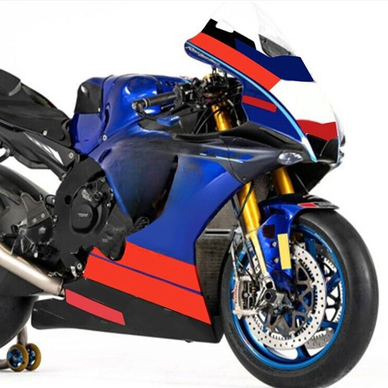 2020-2024 Yamaha YZF R1 Black Blue Red Fairing Kit