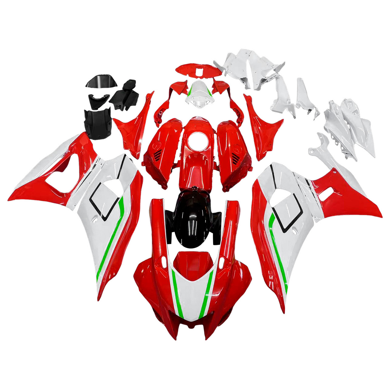 2021-2024 Yamaha YZF-R7 Fairing Kit Colletion, Style 36