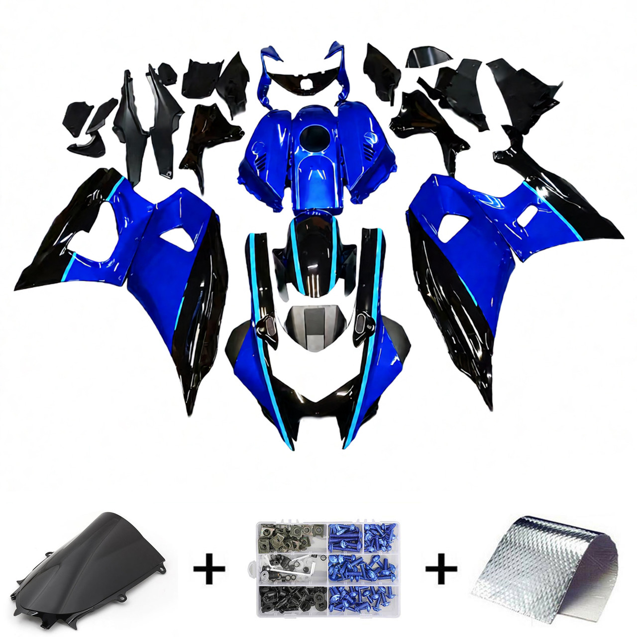2021-2024 Yamaha YZF-R7 Fairing Kit Colletion, Style 7
