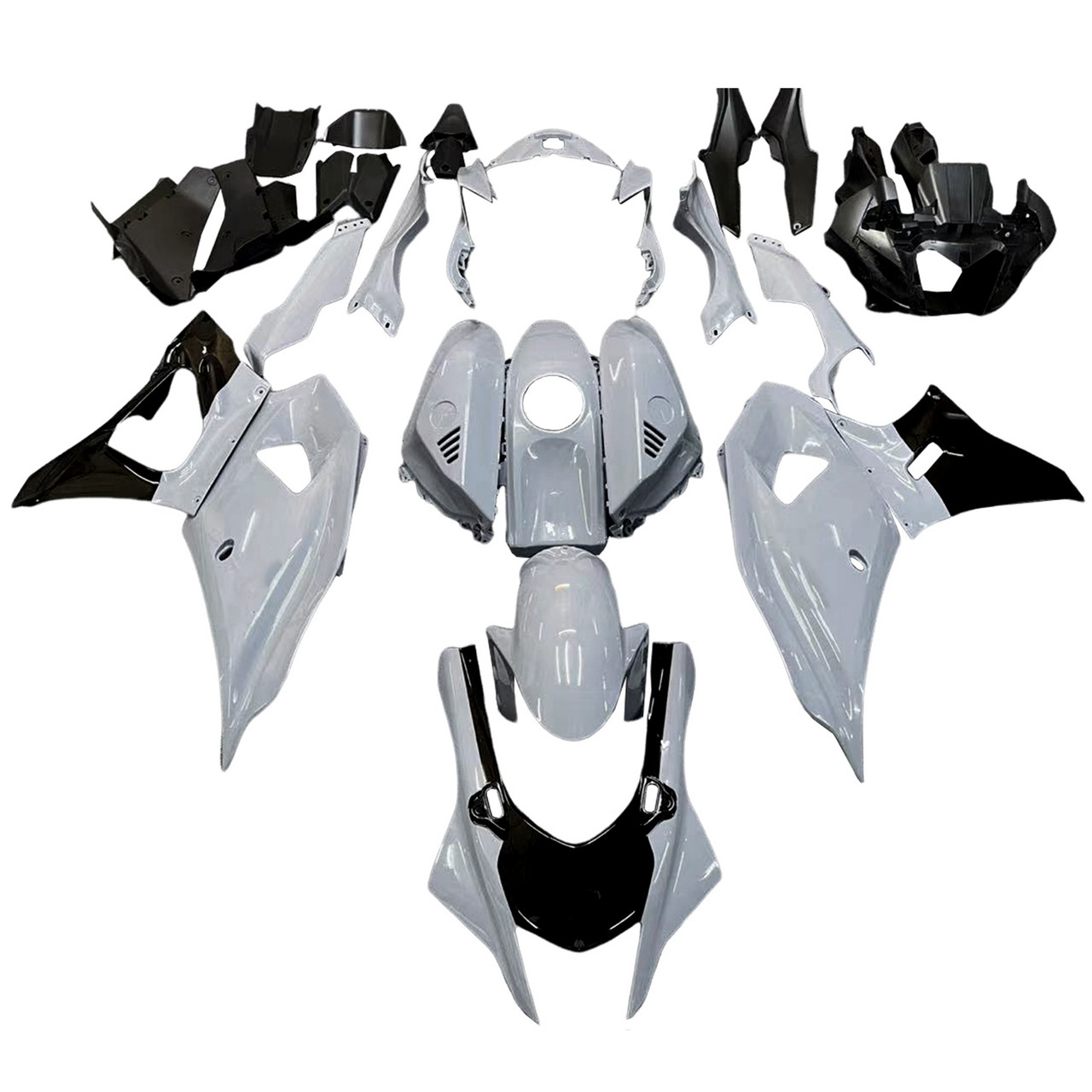 2021-2024 Yamaha YZF-R7 Grey Black Fairing Kit