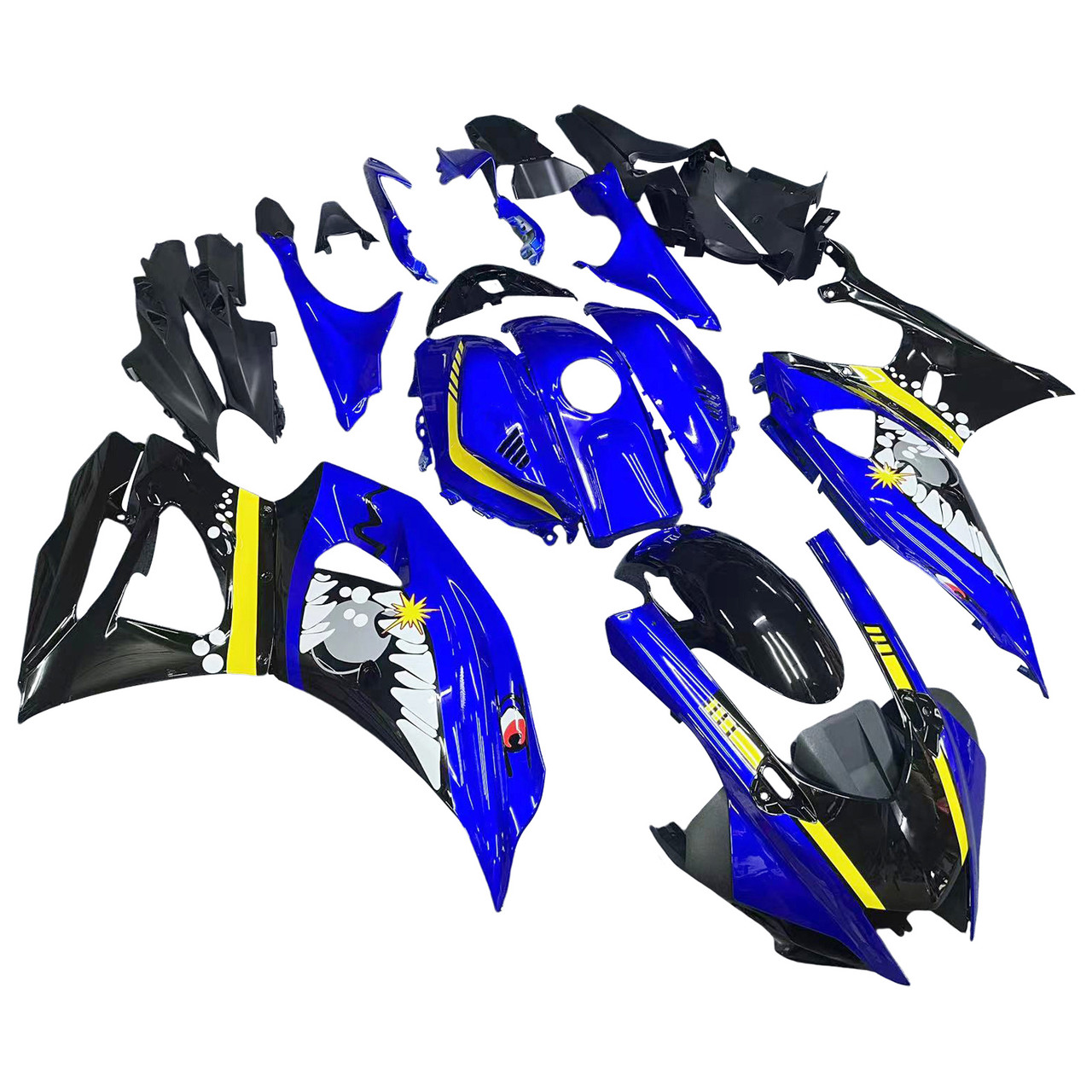 2021-2024 Yamaha YZF-R7 Fairing Kit Colletion, Style 1
