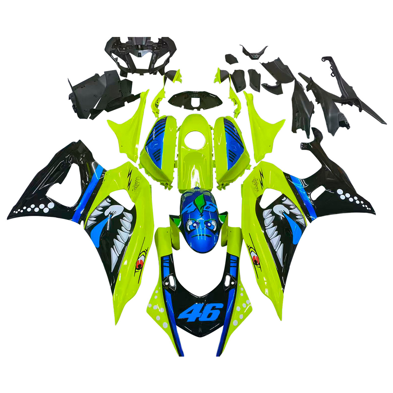 2021-2024 Yamaha YZF-R7 Fairing Kit Colletion, Style 6