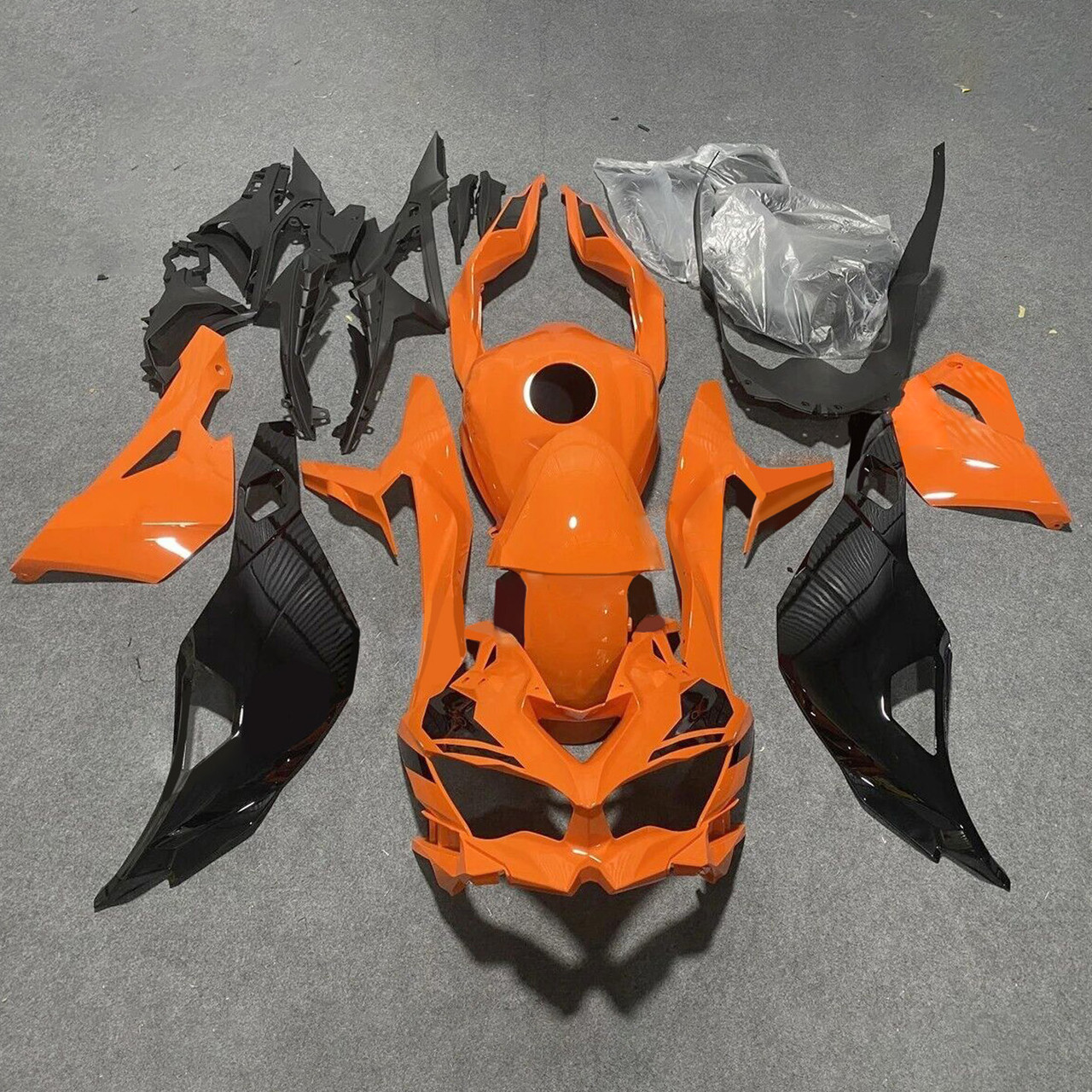 2019-2025 Ninja ZX-25R ZX-4R ZX-4RR Kawasaki Orange Fairing Kit