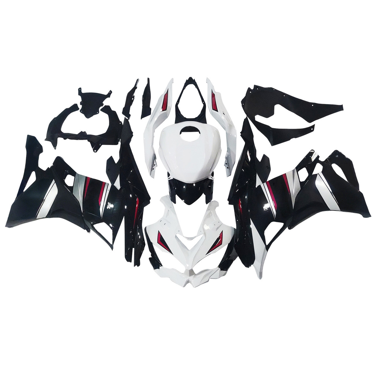 2019-2025 Ninja ZX-25R ZX-4R ZX-4RR Kawasaki Black&White Fairing Kit