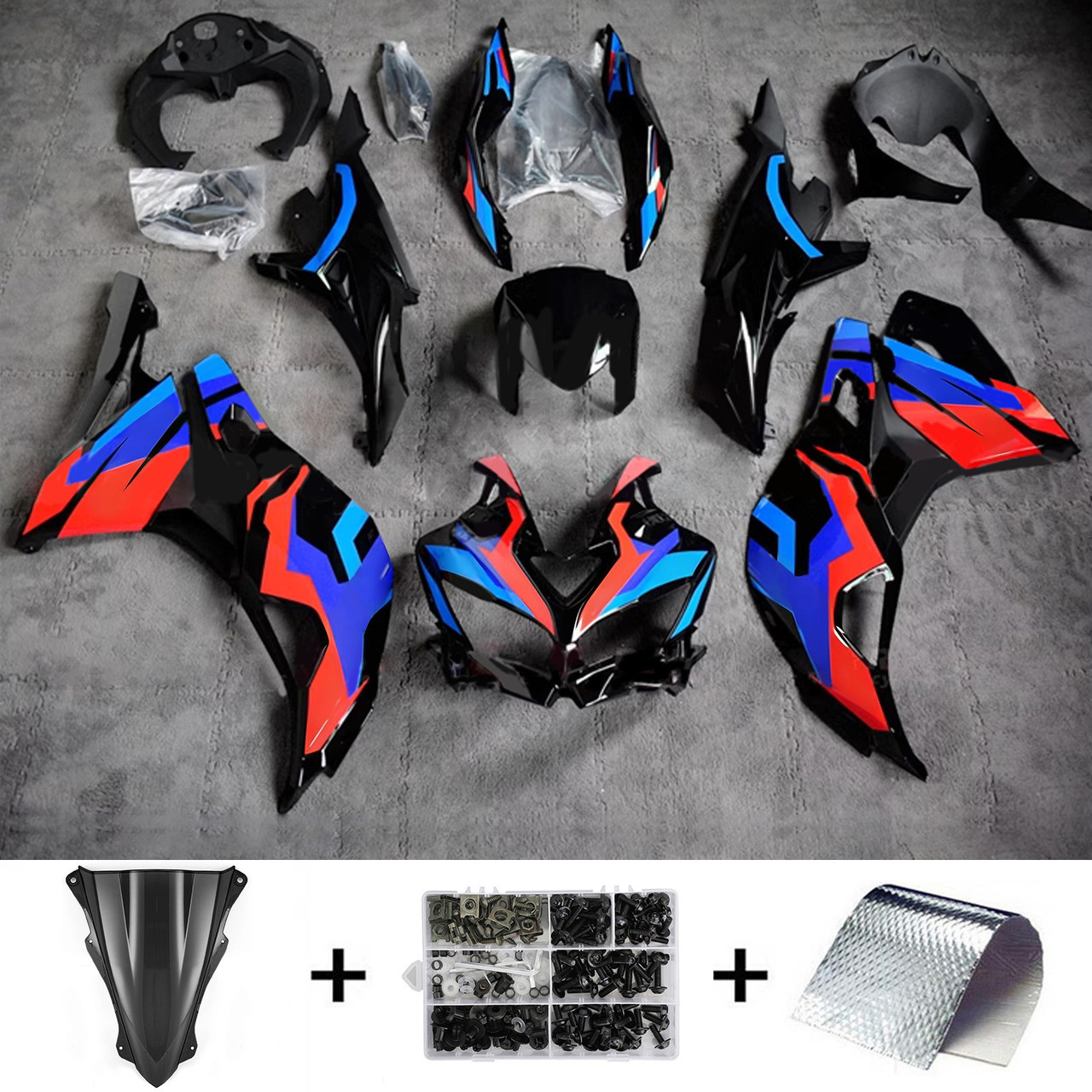 2019-2025 Ninja ZX25R ZX4R ZX4RR Kawasaki Fairing Kit Collection Two, Style 7