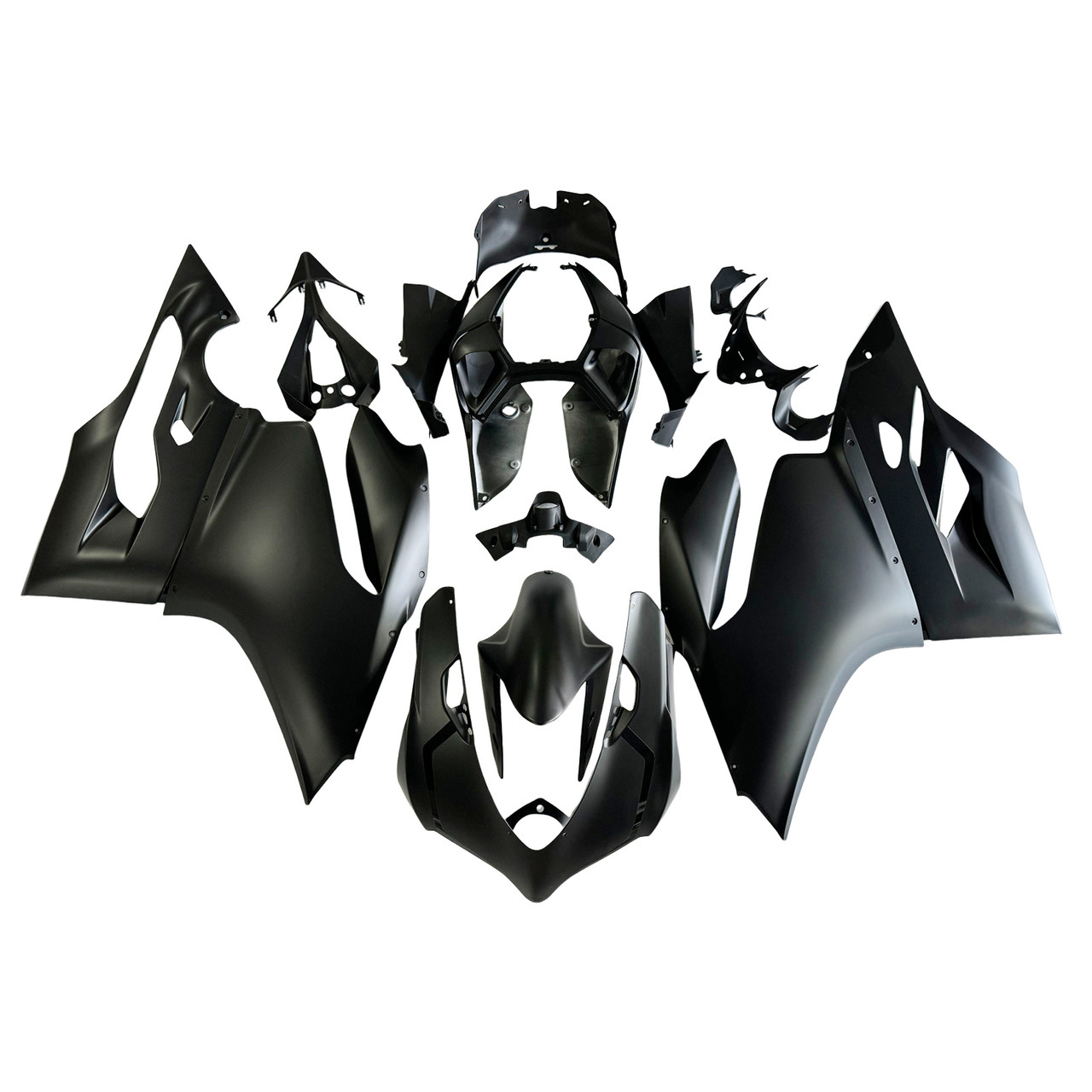 2012-2015 Ducati 1199/899 Matte Black Fairing Kit