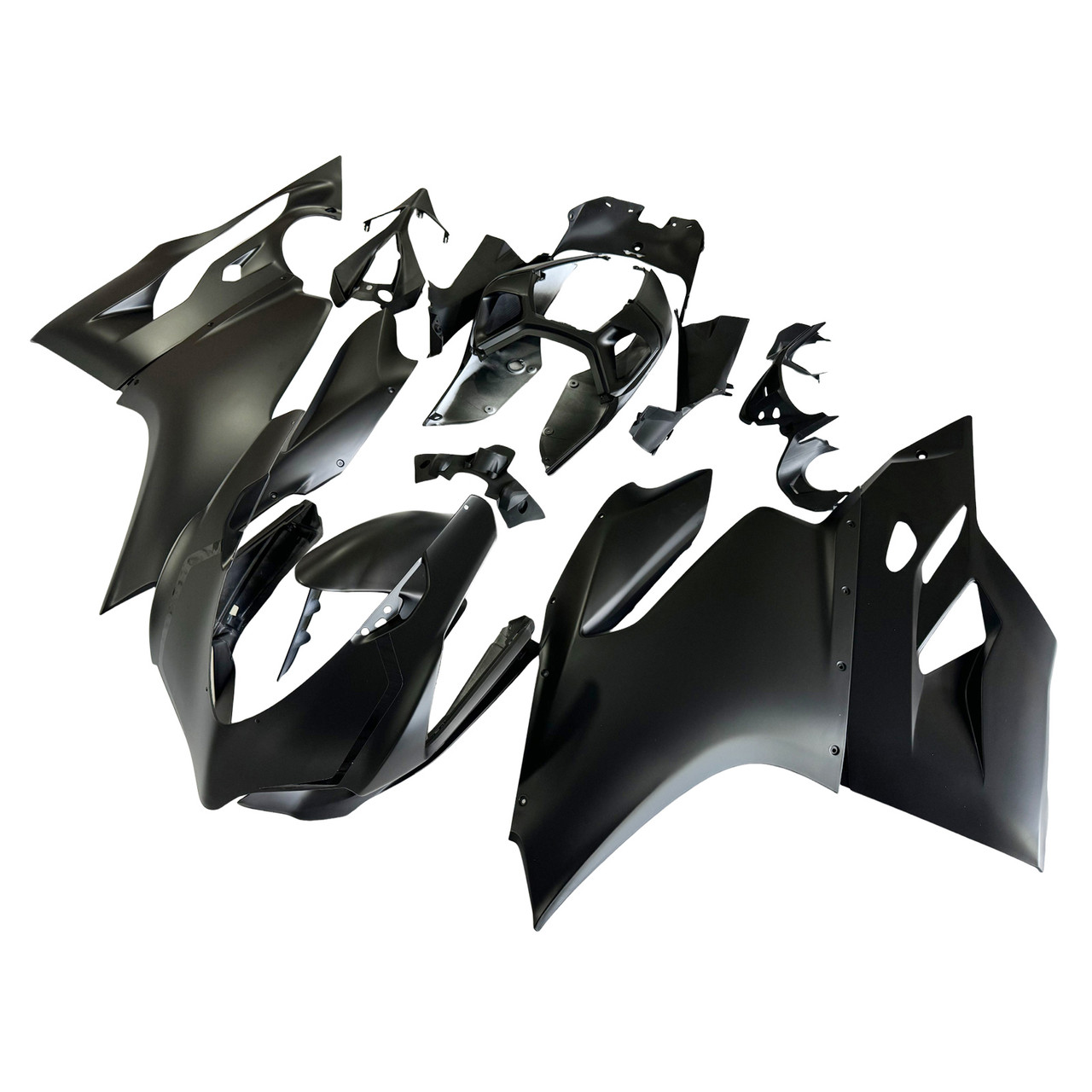 2012-2015 Ducati 1199/899 Matte Black Fairing Kit