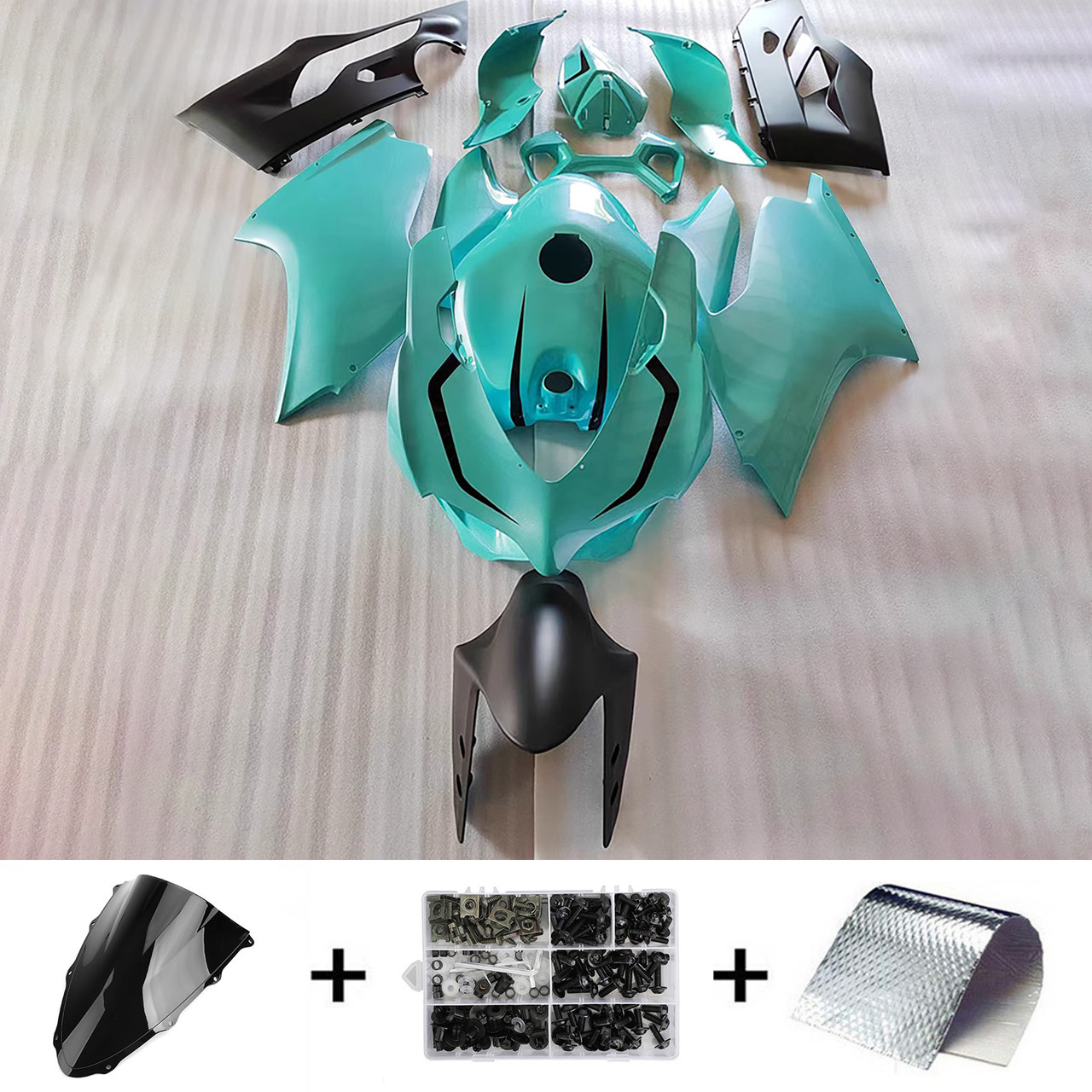 2015-2020 Ducati 1299/959 Light Green Black Fairing Kit
