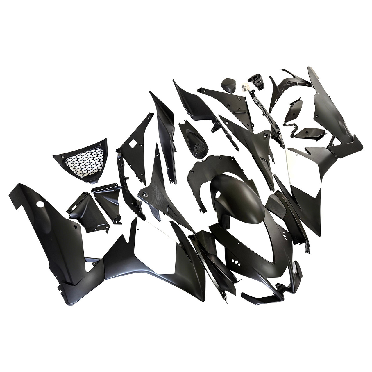 2009-2015 Aprilia RSV4 1000 White Black Fairing Kit