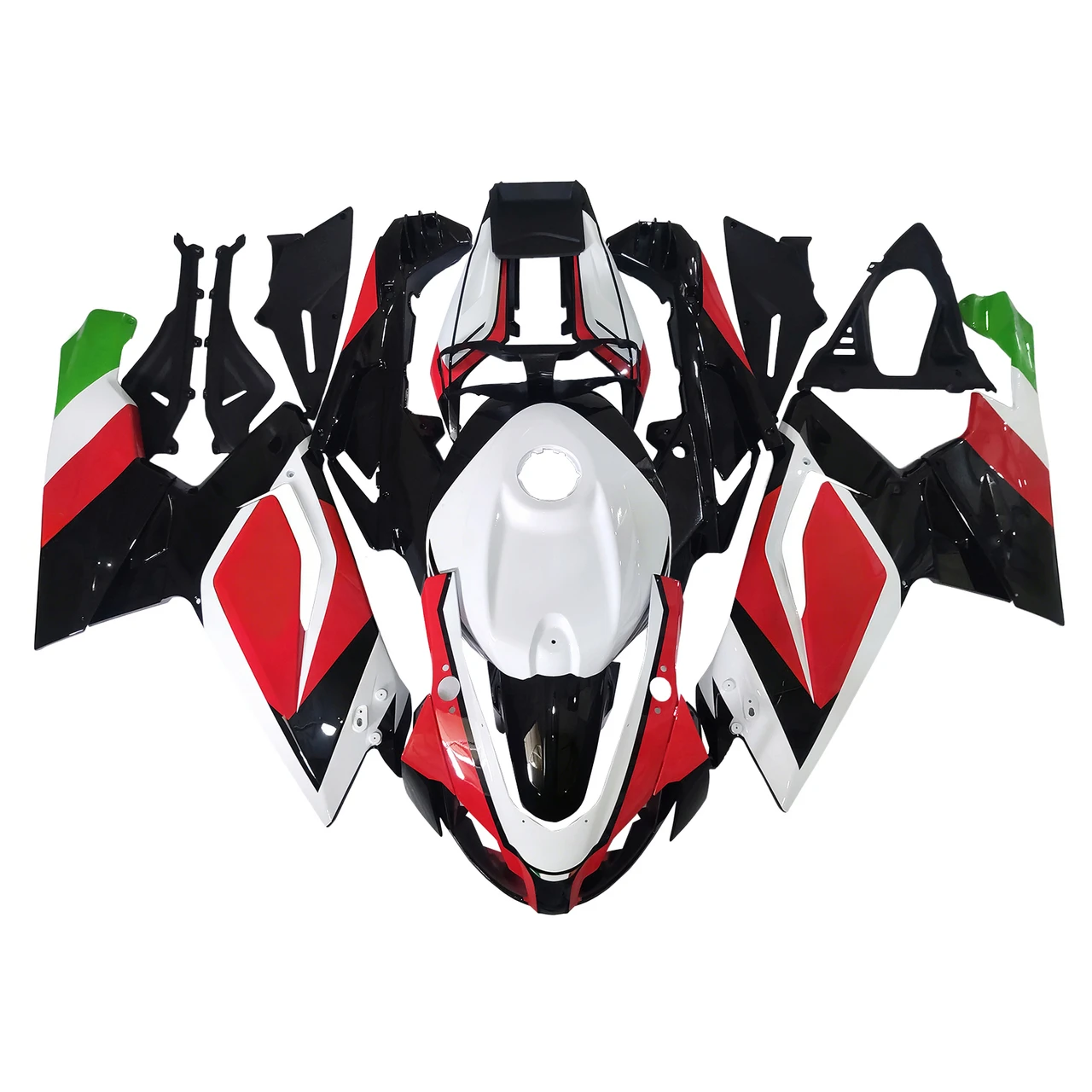2006-2011 Aprilia RS125 White Black Red Fairing Kit