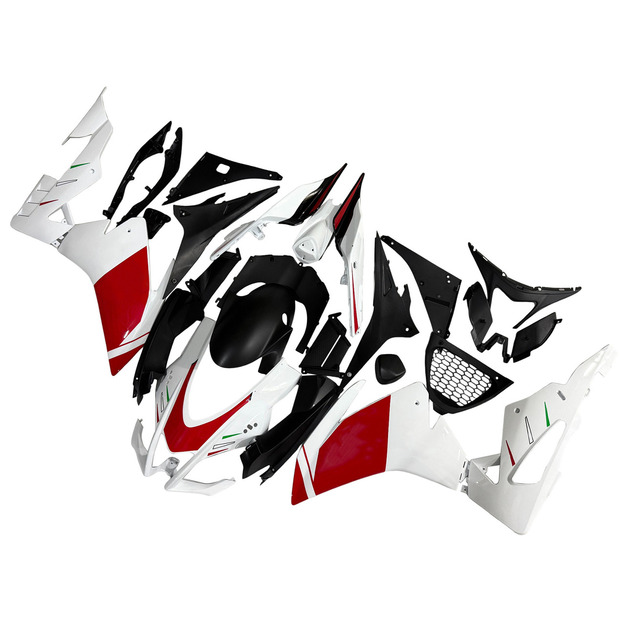 2016-2020 Aprilia RSV4 1000 White Red Fairing Kit