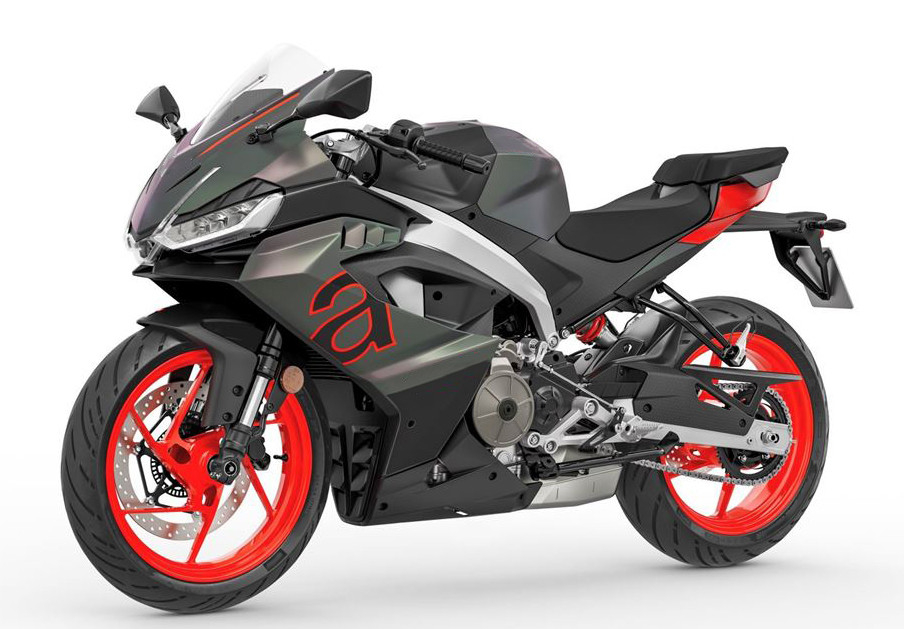 2024-2025 Aprilia RS457 Black Grey Red Fairing Kit