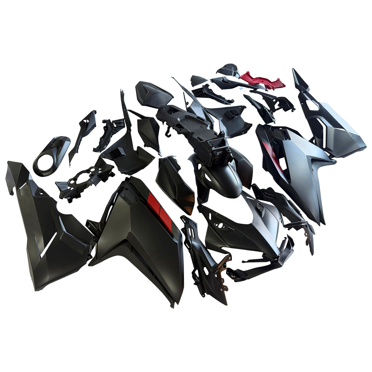 2017-2022 Honda CBR250RR Matte Black Fairing Kit