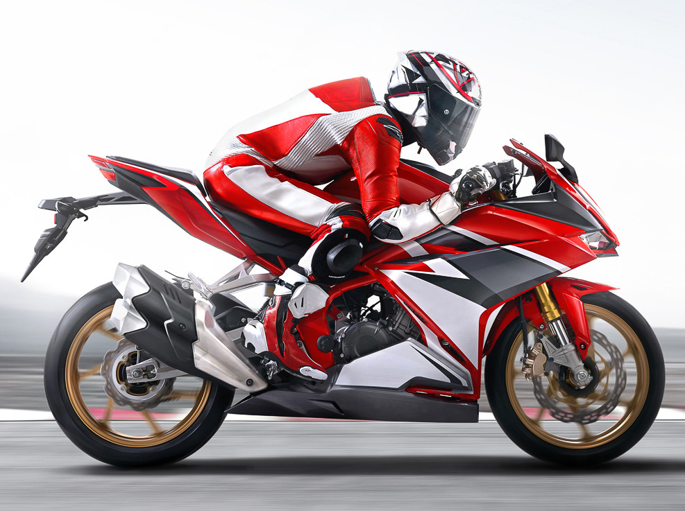 2017-2022 Honda CBR250RR Glossy Red Black White Fairing Kit