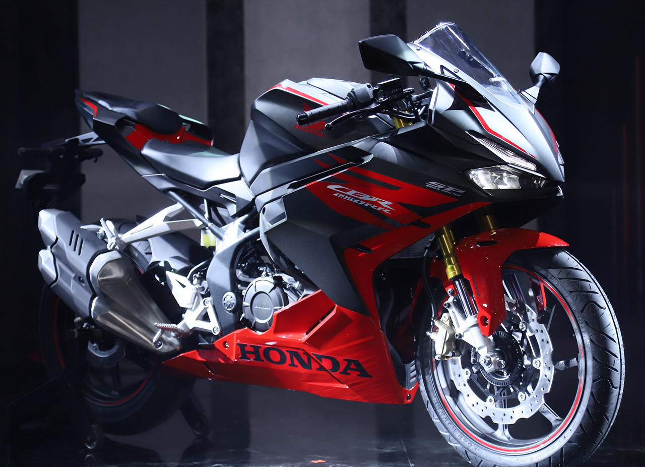 2023-2024 Honda CBR250RR Red Black Fairing Kit - Mad Hornets