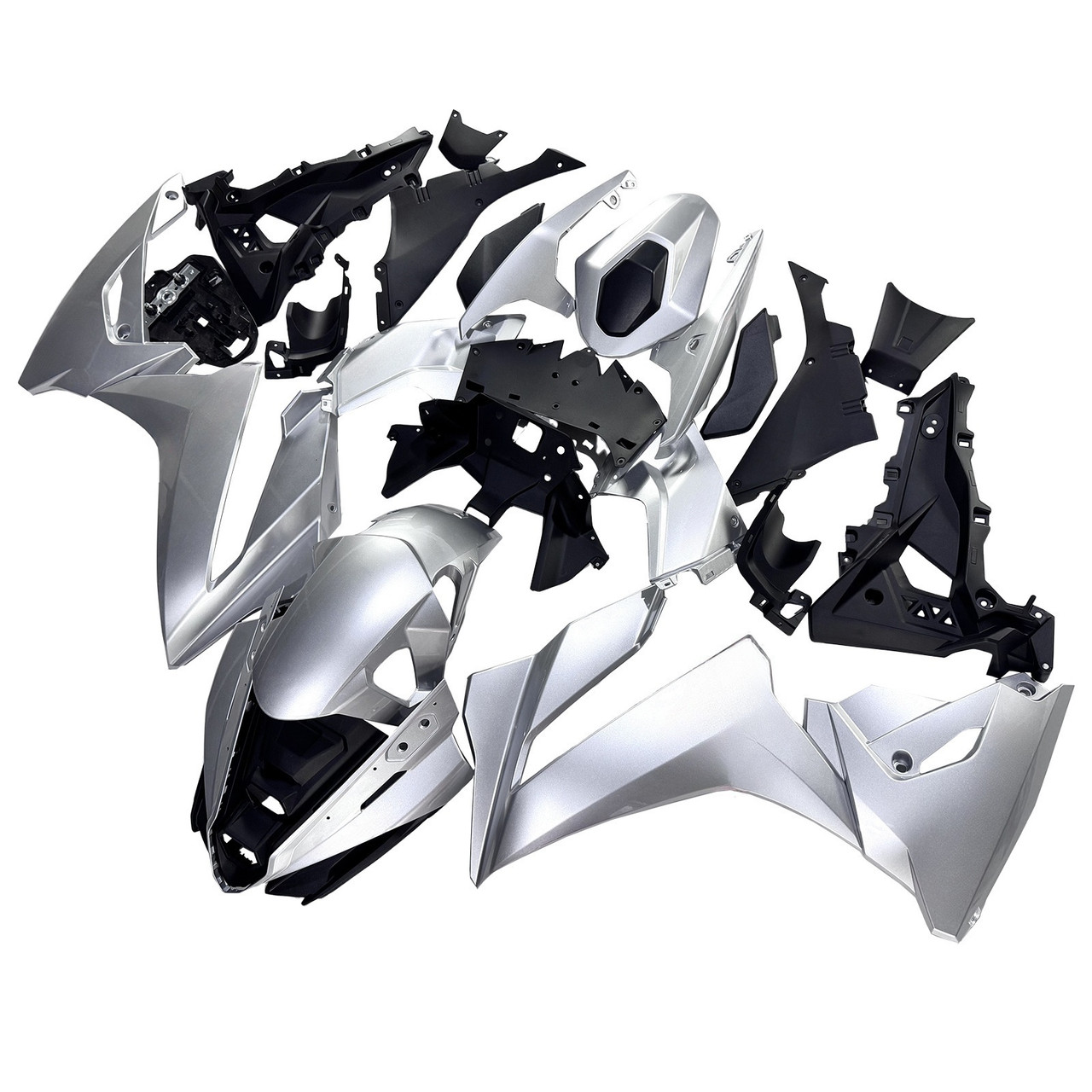 2024-2025 Suzuki GSX-8R Silver Fairing Kit