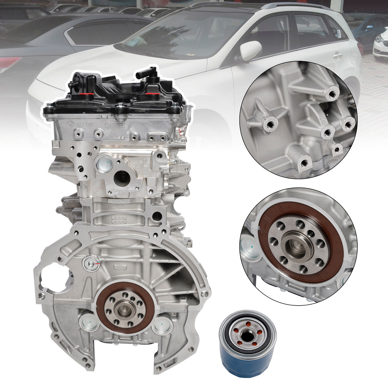 その他 H Hyundai Elantra (UD) (2013-2015) G4NA 2.0L New Engine Assembly