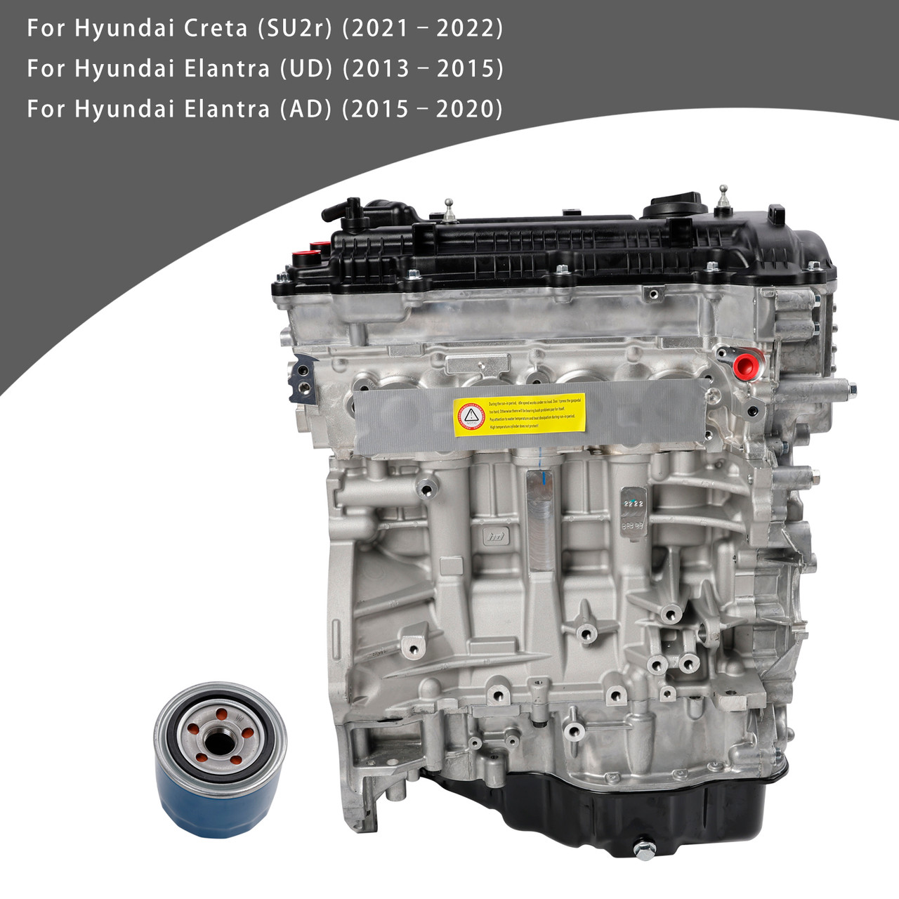 その他 H Hyundai Elantra (UD) (2013-2015) G4NA 2.0L New Engine Assembly