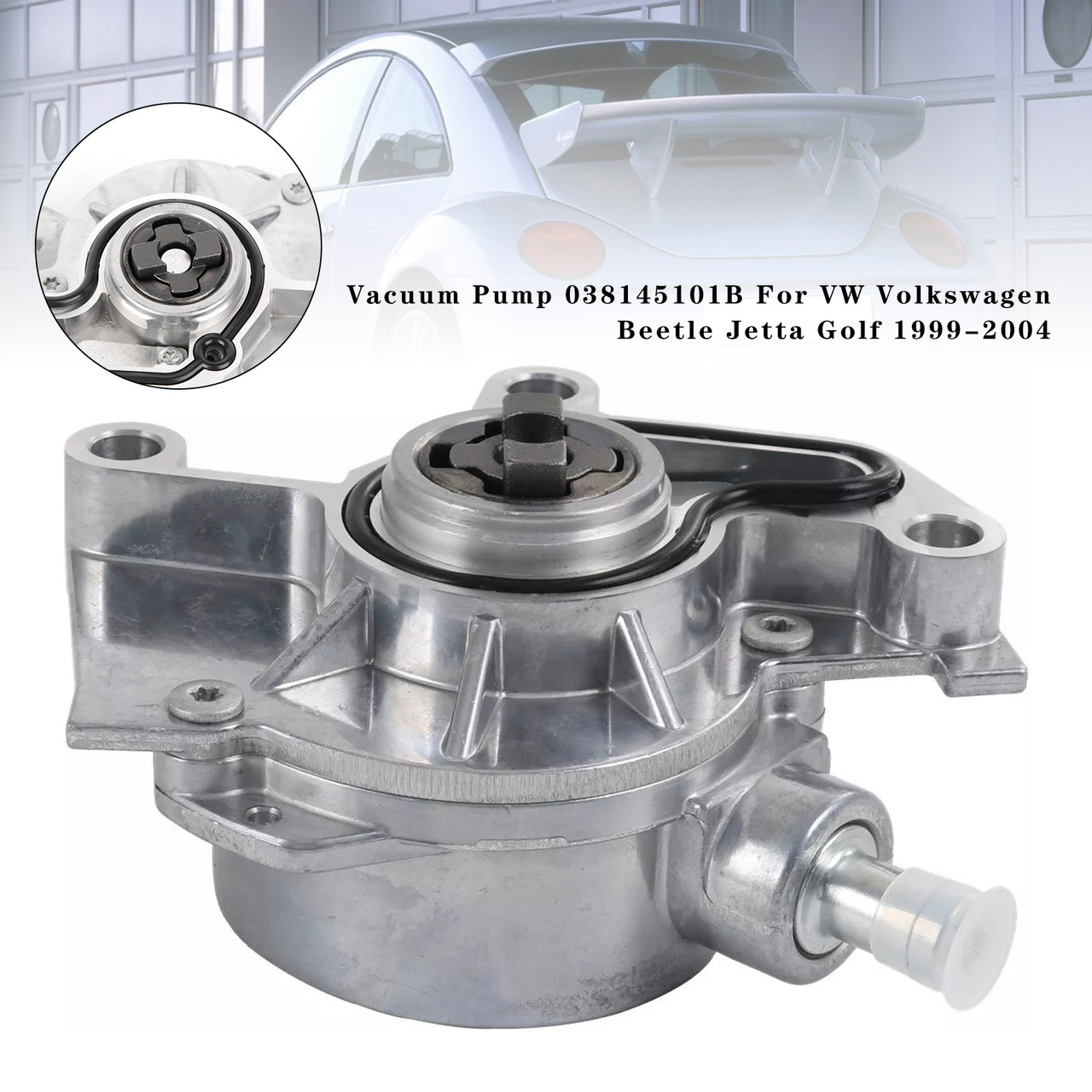 1998-2004 VW Volkswagen Beetle Jetta Golf Vacuum Pump 038145101B Generic