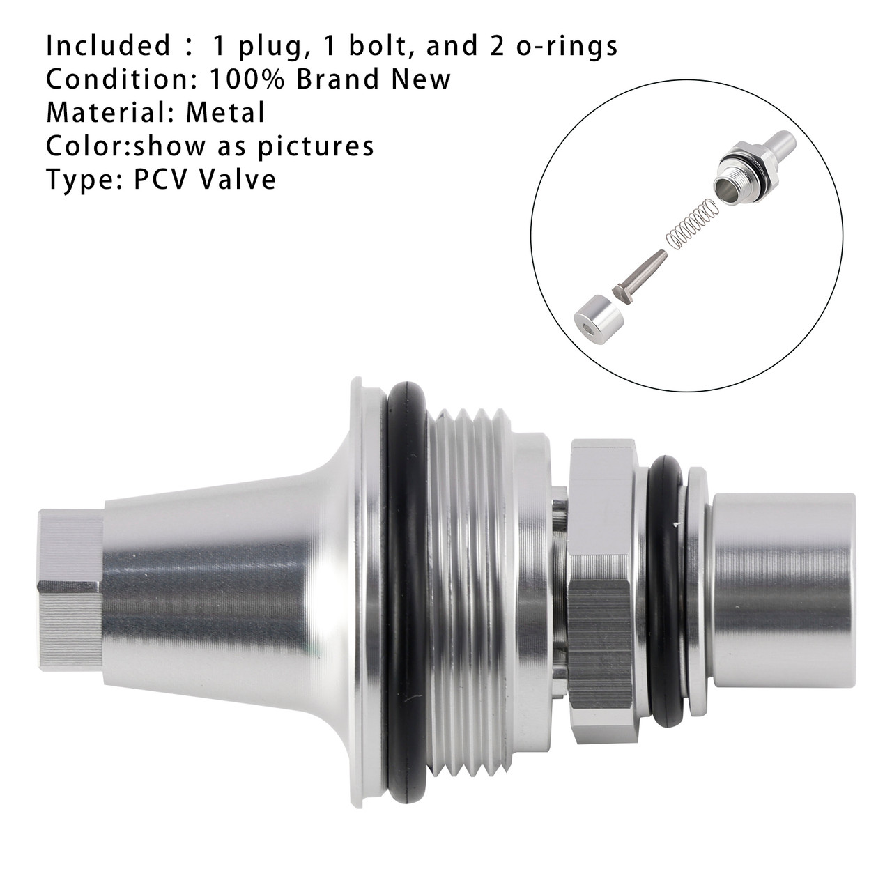 BMW 135i 08-10 (3.0L, twin turbo)  – E82, E88 Upgraded Replacement N54 PCV Valve Set