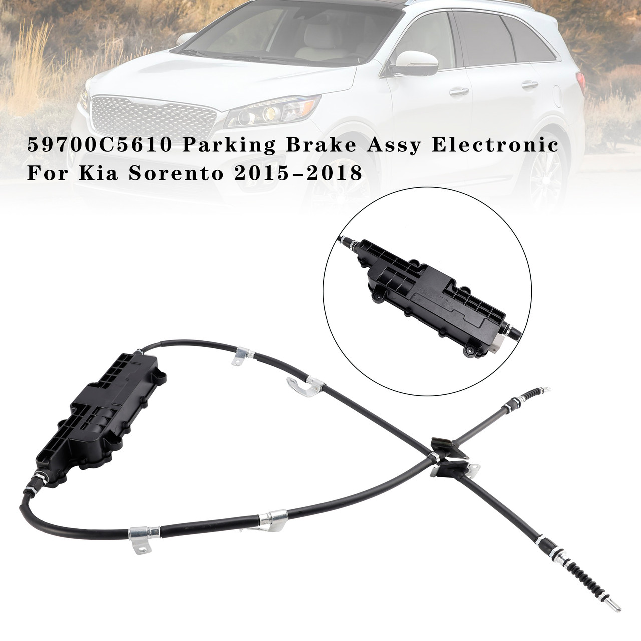 2015-2018 Kia Sorento 4WD Parking Brake Assy Electronic 59700C5610
