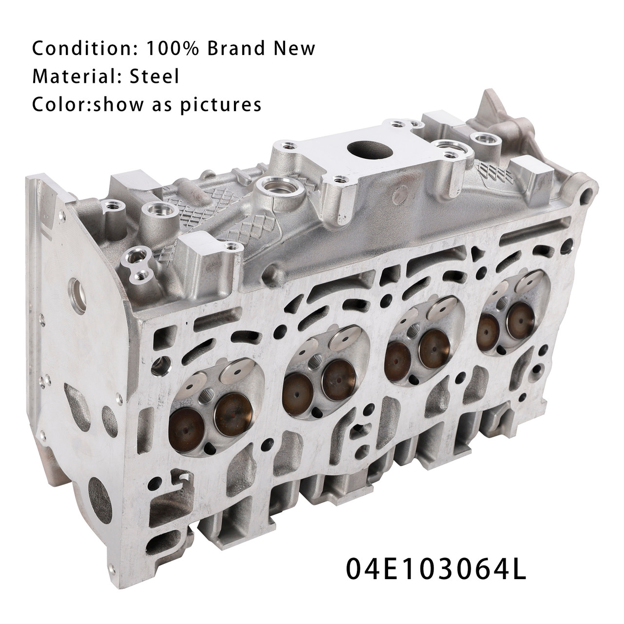 Audi CJZA CYVB CYVA Cylinder Head Valves 1.2 TSI EA211 04E103064L Generic