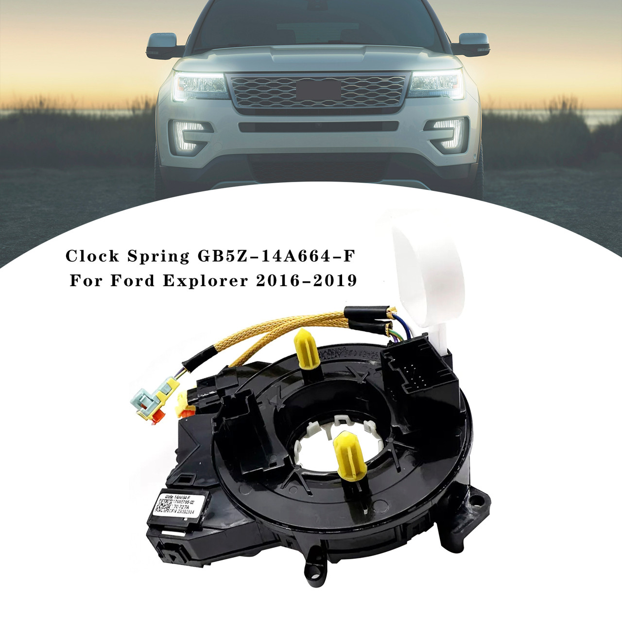 2016-2019 Ford Explorer Clock Spring GB5Z-14A664-F Generic - Mad