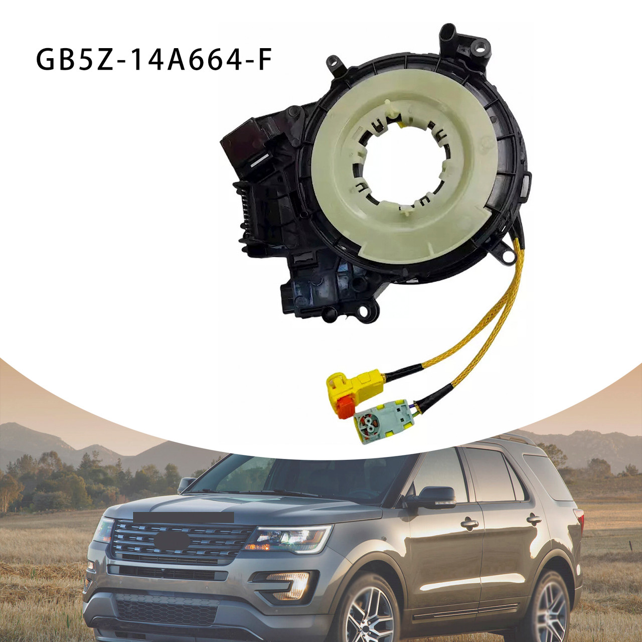 2016-2019 Ford Explorer Clock Spring GB5Z-14A664-F Generic - Mad