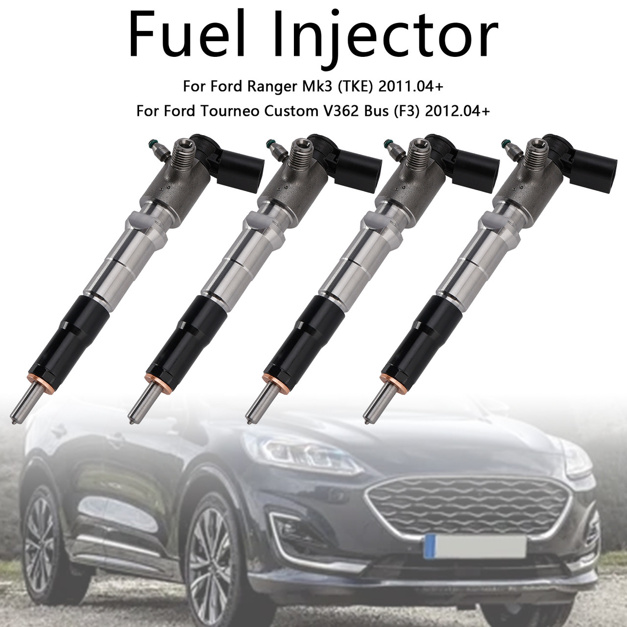 2012-2019 Ford Mondeo Mk5 S-Max Galaxy Focus Kuga 4pcs Fuel Injector GK2Q-9K546-AB Generic