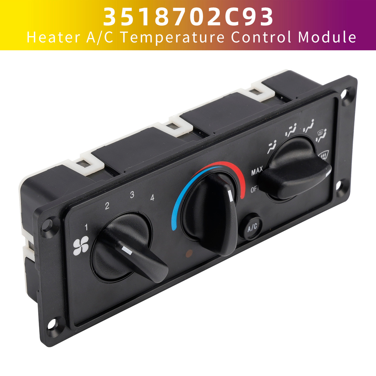 2000-2017 International Heater A/C Temperature Control Module 3518702C93 Generic