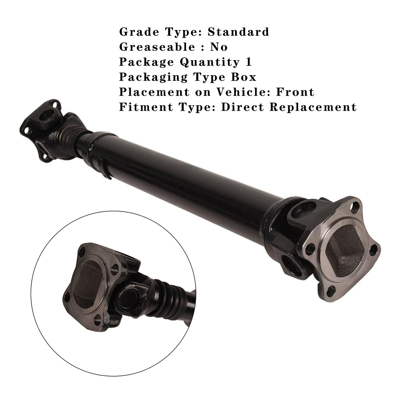 2004-2008 Mercedes-Benz E280 E320 E350 Front Driveshaft Prop Shaft Assembly A2204107106 Generic