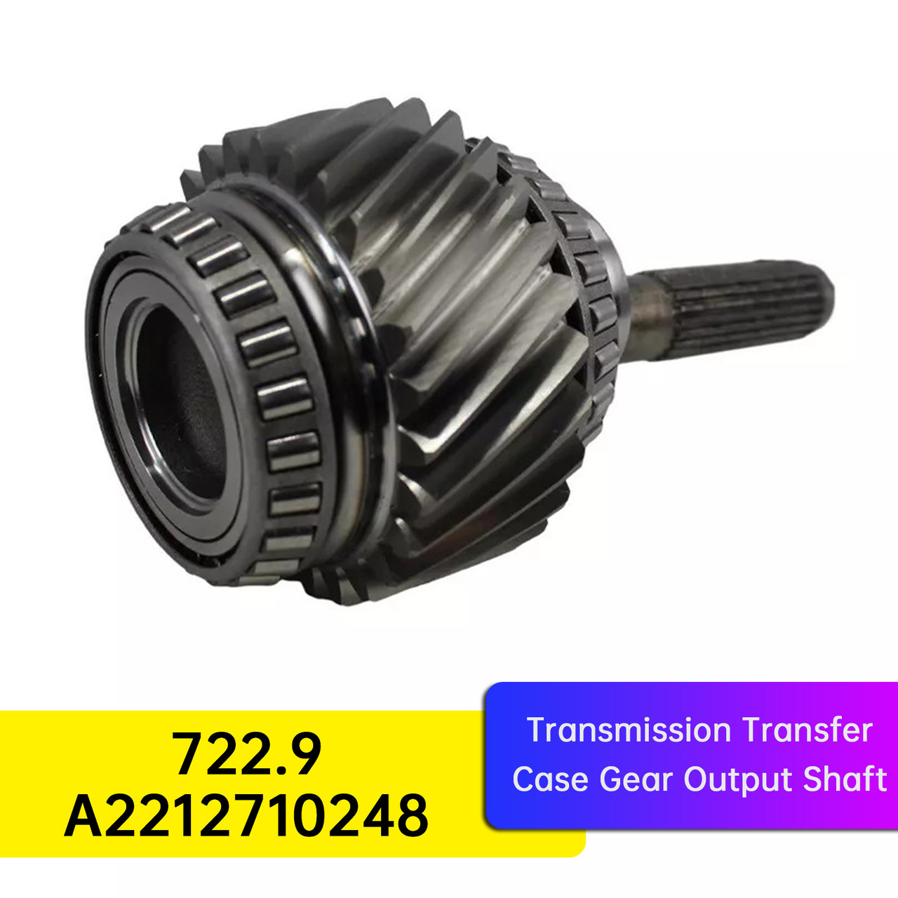 Mercedes Benz 722.9 Transmission Transfer Case Gear Output Shaft