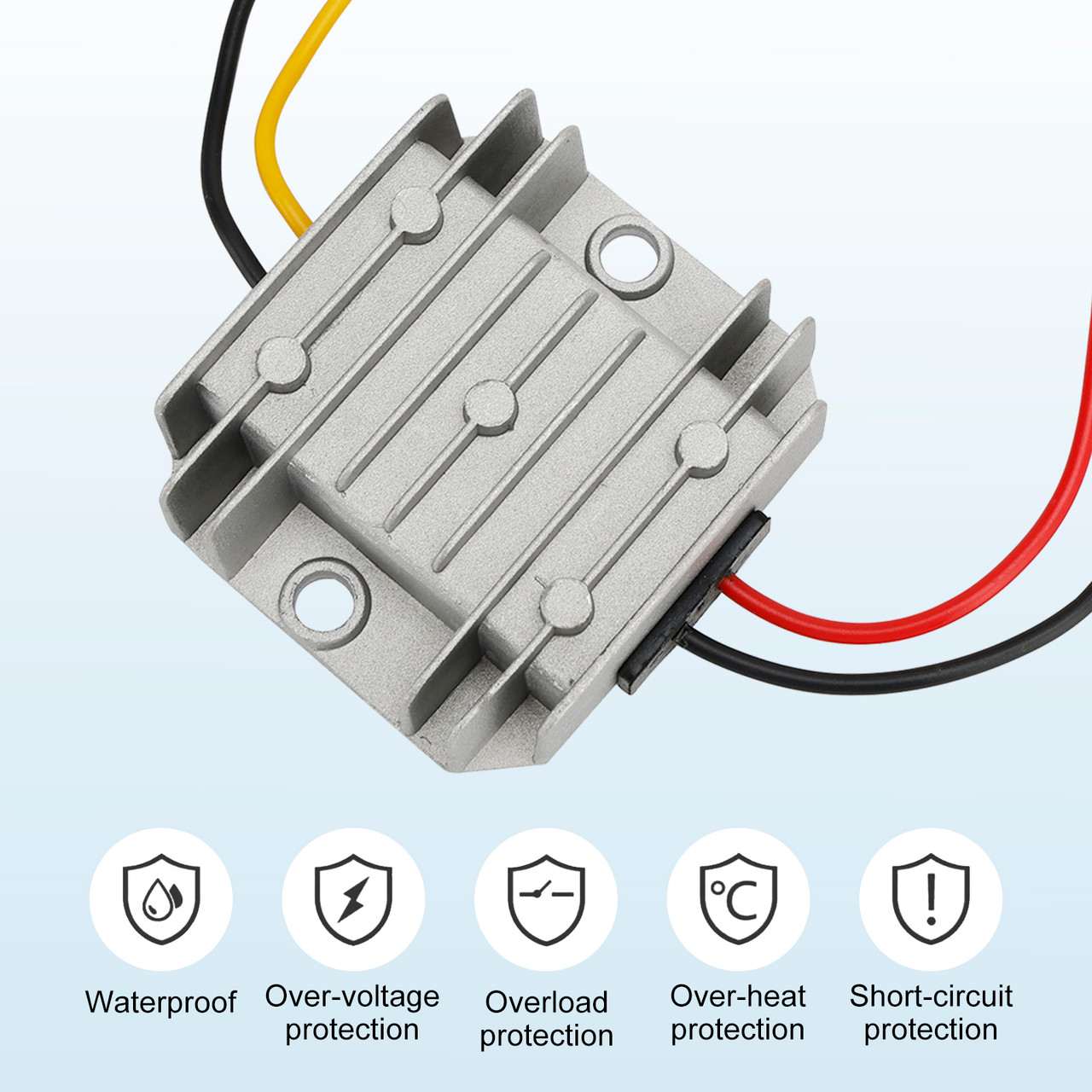 Buck Step Down Converter Car Power Module 20-72V to DC12V 3A Waterproof Generic