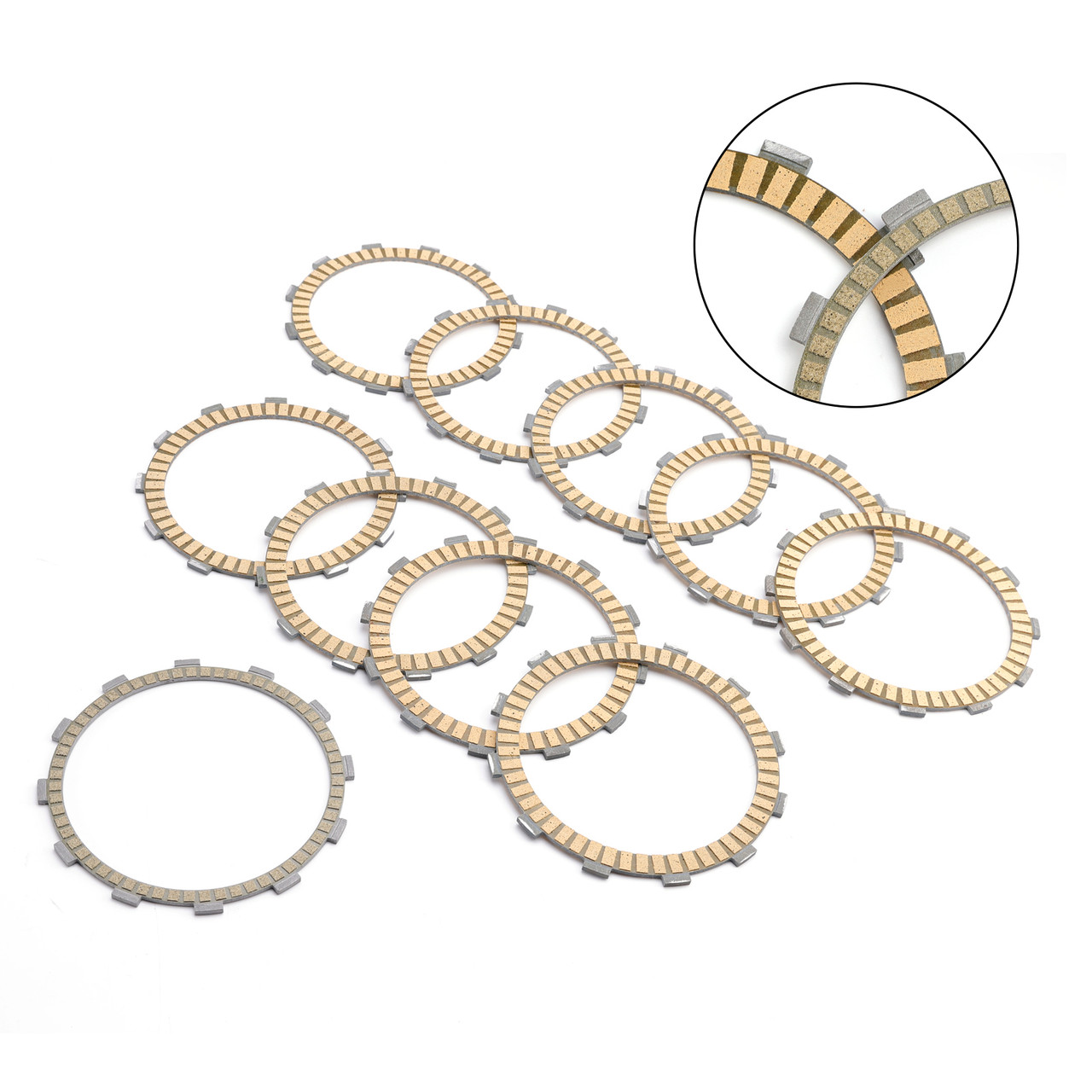 2006-2023 Kawasaki ZX1400 ZZR1400 Clutch Friction Plate Kit Generic