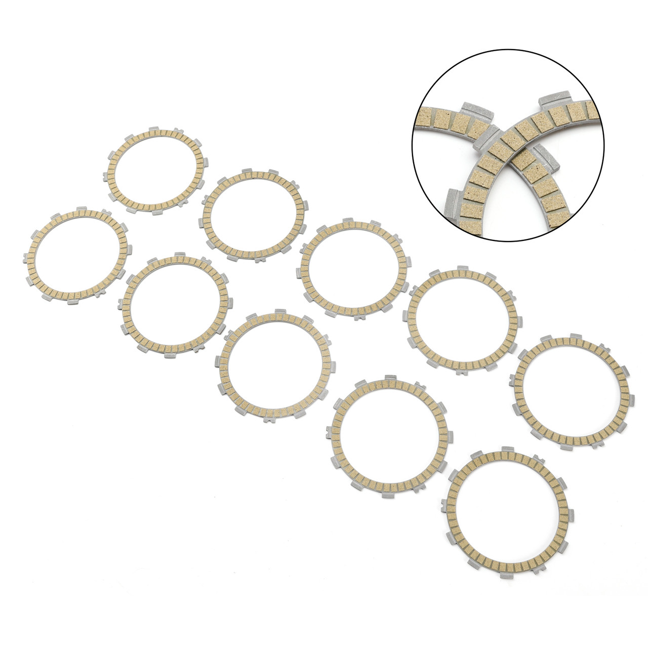 2015-2017 Suzuki GSX-S1000 Clutch Friction Plate Kit Generic