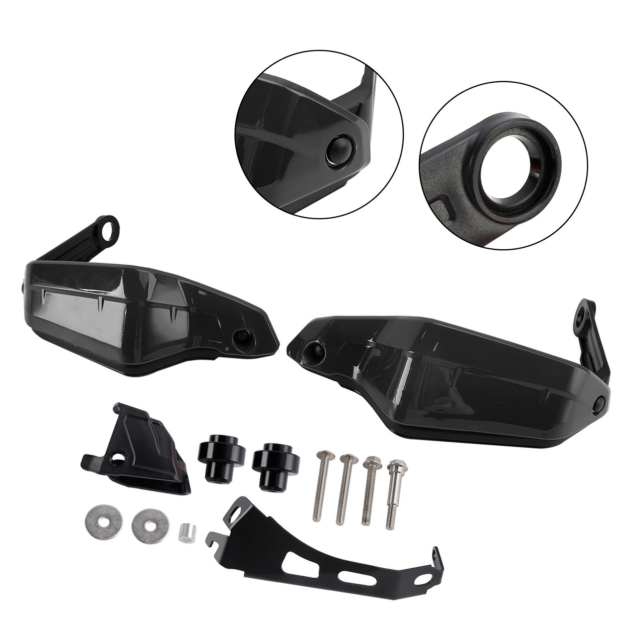2023-2024 Honda XL750 Transalp Motorcycle Protector Hand Guards Black Generic