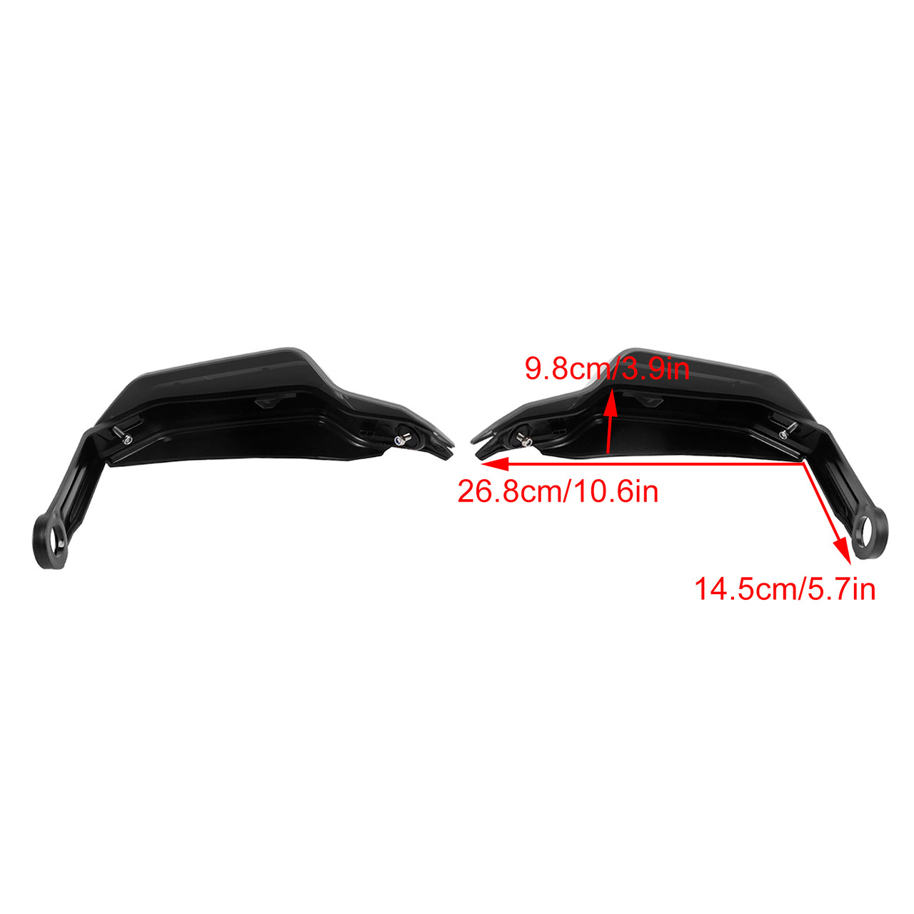 2023-2024 Honda XL750 Transalp Motorcycle Protector Hand Guards Black Generic