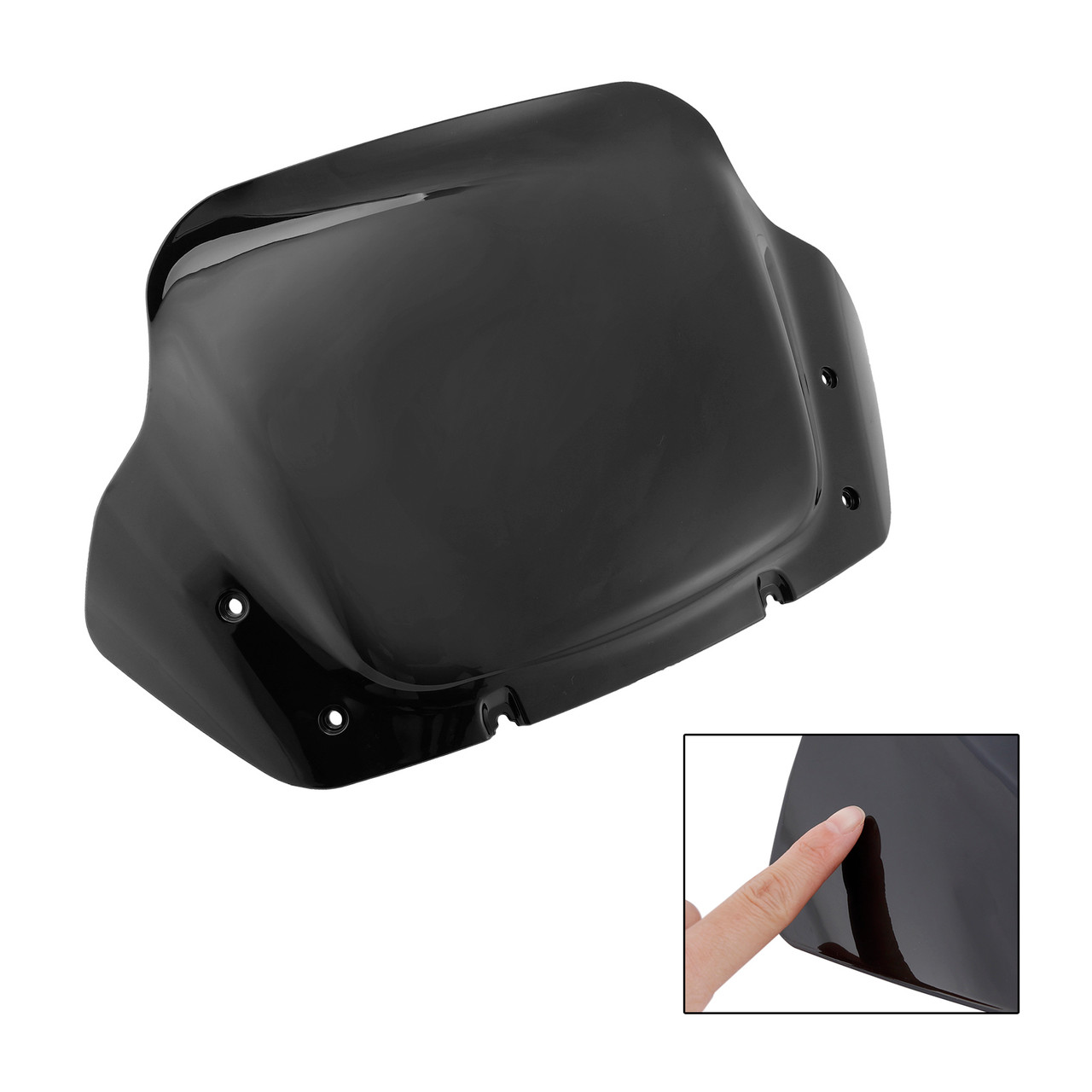 2023-2024 Touring Street Glide CVO 117 121 Windshield WindScreen Black Generic