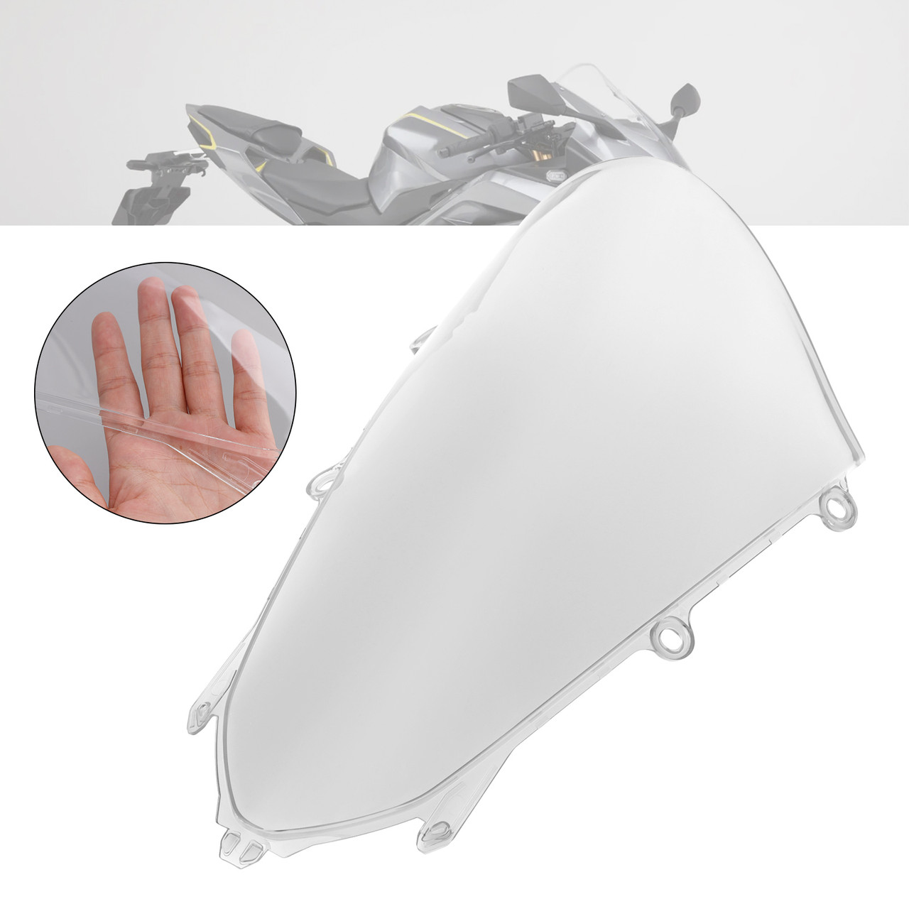 2023-2024 HONDA CBR250RR piece Windshield Clear Generic