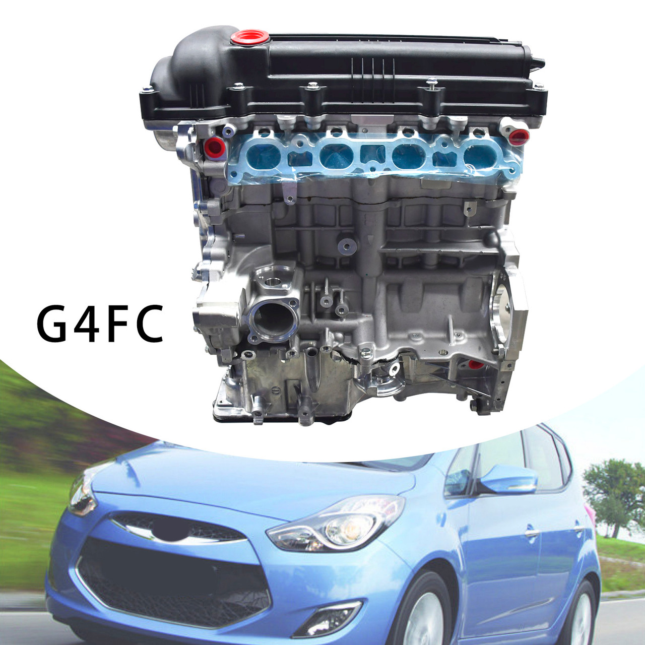 Hyundai i20 (PB) (2008-2011) G4FC Engine Assembly 1.6L