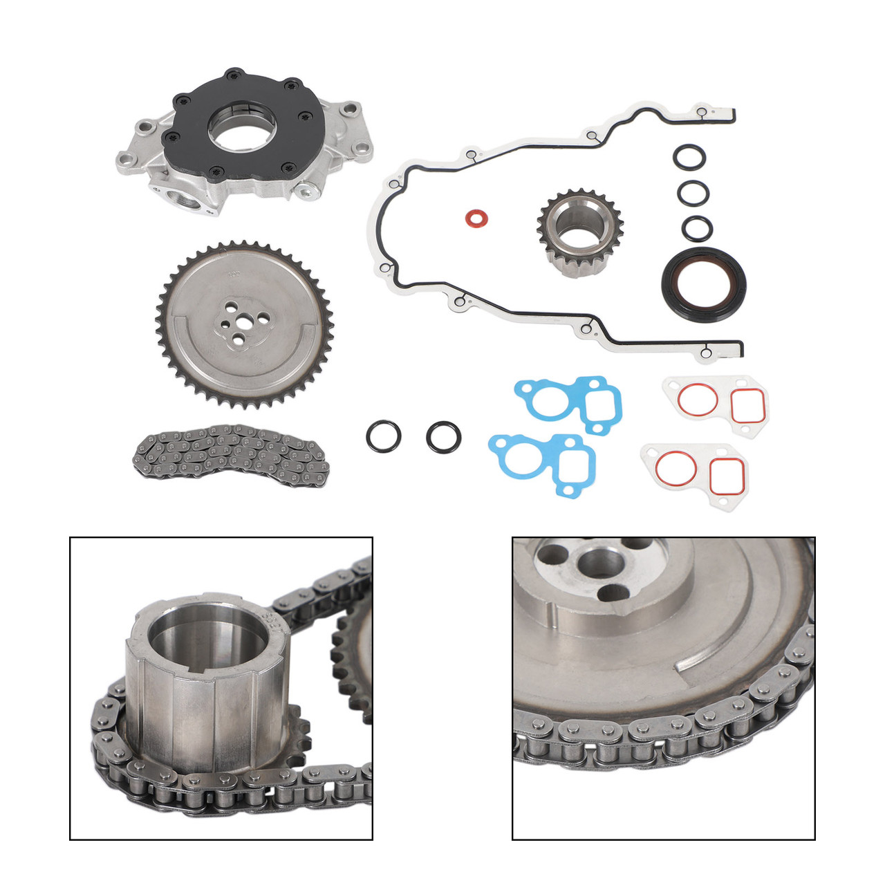 M295 Oil Pump Timing Chain Gasket for Chevrolet GM 4.8L 5.3L 6.0L LS1 LS2 LS3