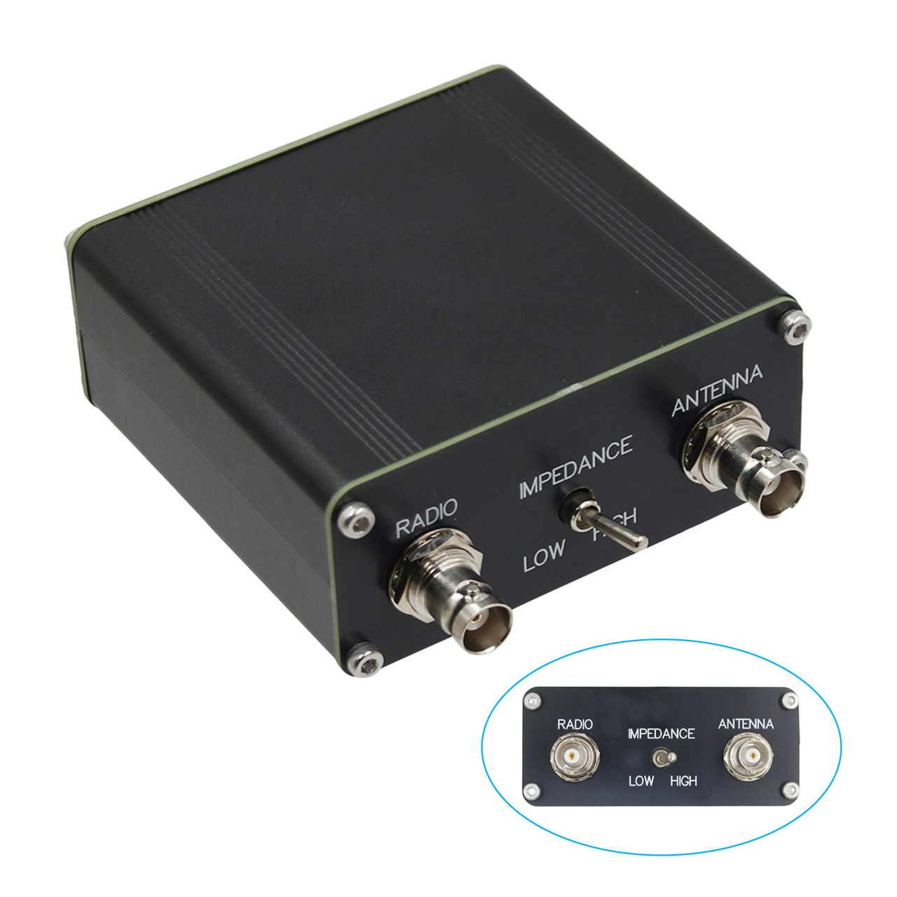 Z-match Manual Antenna 5W Tuner 3-28 MHz Manual Antenna Tuner QRP