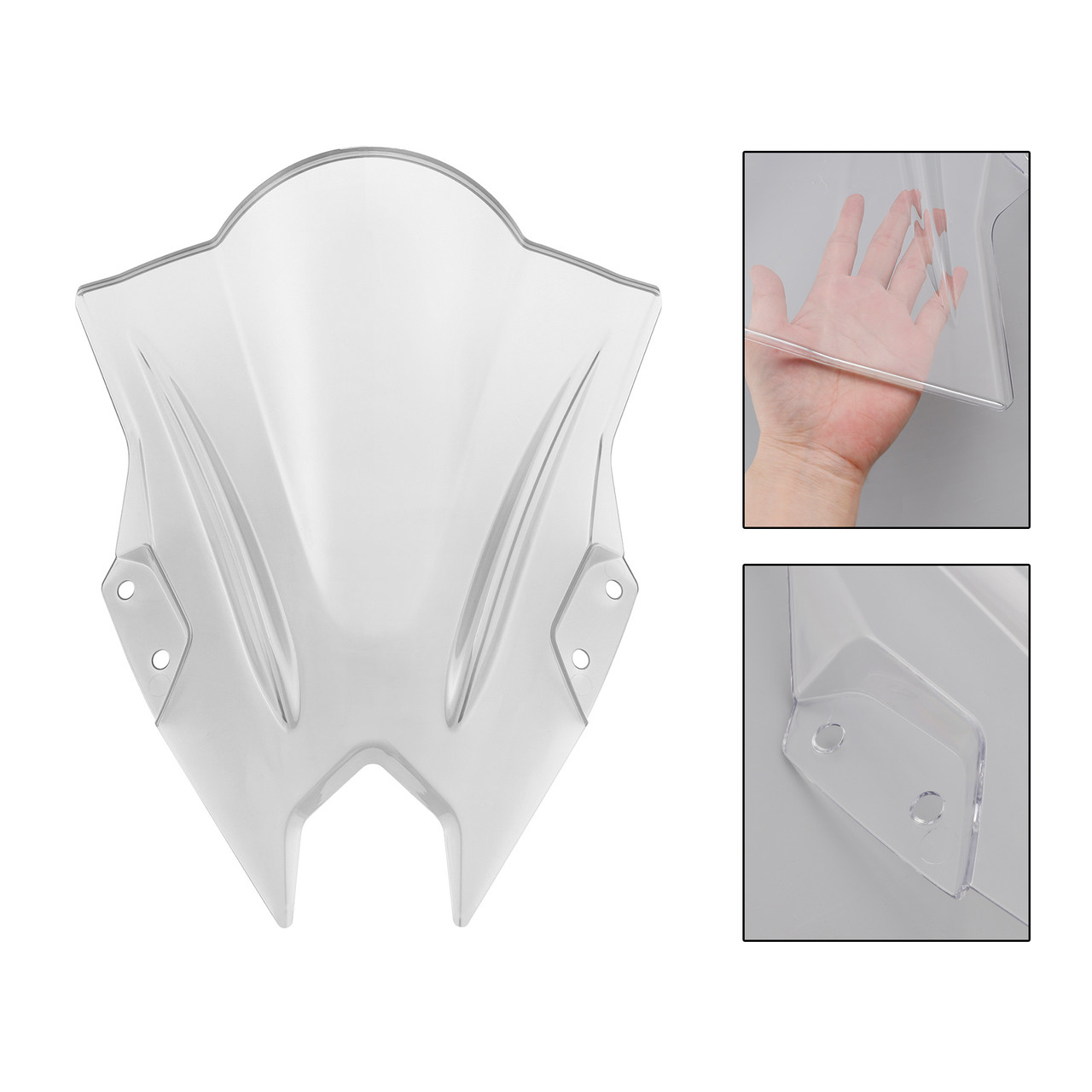 2024-2025 KAWASAKI NINJA 500 EX500R Windshield Windscreen Clear Generic