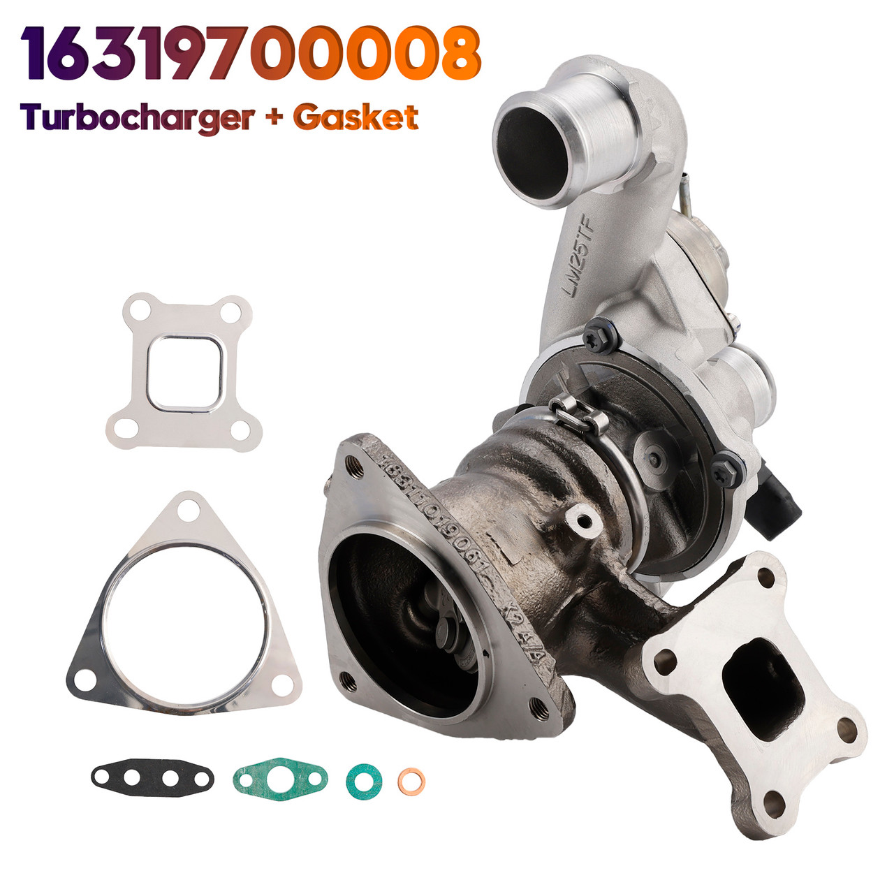 2017-on Honda Civic CR-V 1.0 VTEC 129HP-95KW Turbocharger + Gasket 16319700008 Generic