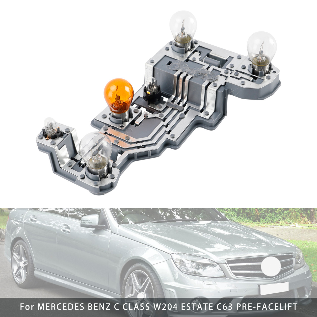 2007-2010 Mercedes-Benz S204 C-Class Estate RH Rear Lamp Bulb Holder A2048201800 Generic