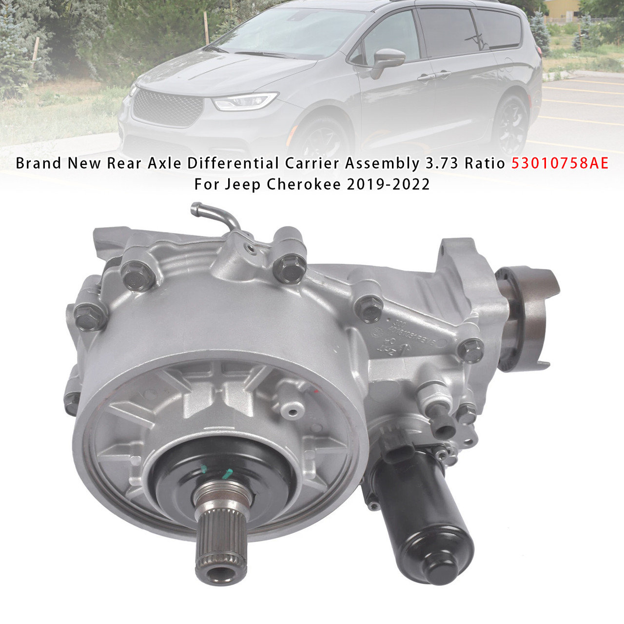 2019-2022 Jeep Cherokee Rear Axle Differential Carrier Assembly